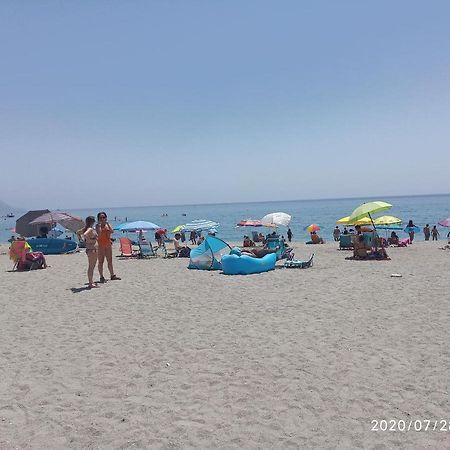 Ferienwohnung Nerja 1ª Linea De Playa De Burriana , Terraza Grande Al Mar Exterior foto