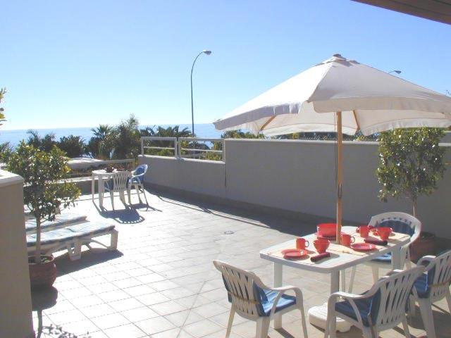 Ferienwohnung Nerja 1ª Linea De Playa De Burriana , Terraza Grande Al Mar Exterior foto