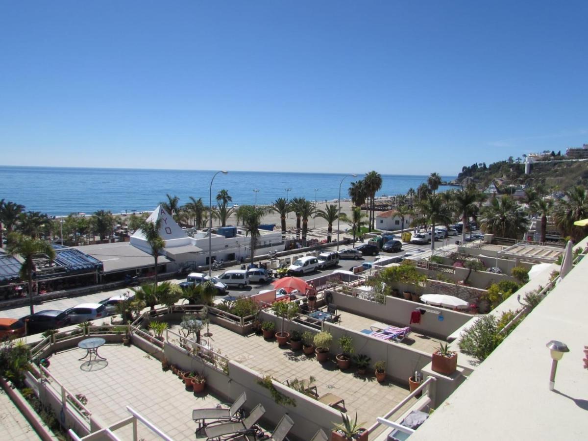 Ferienwohnung Nerja 1ª Linea De Playa De Burriana , Terraza Grande Al Mar Exterior foto